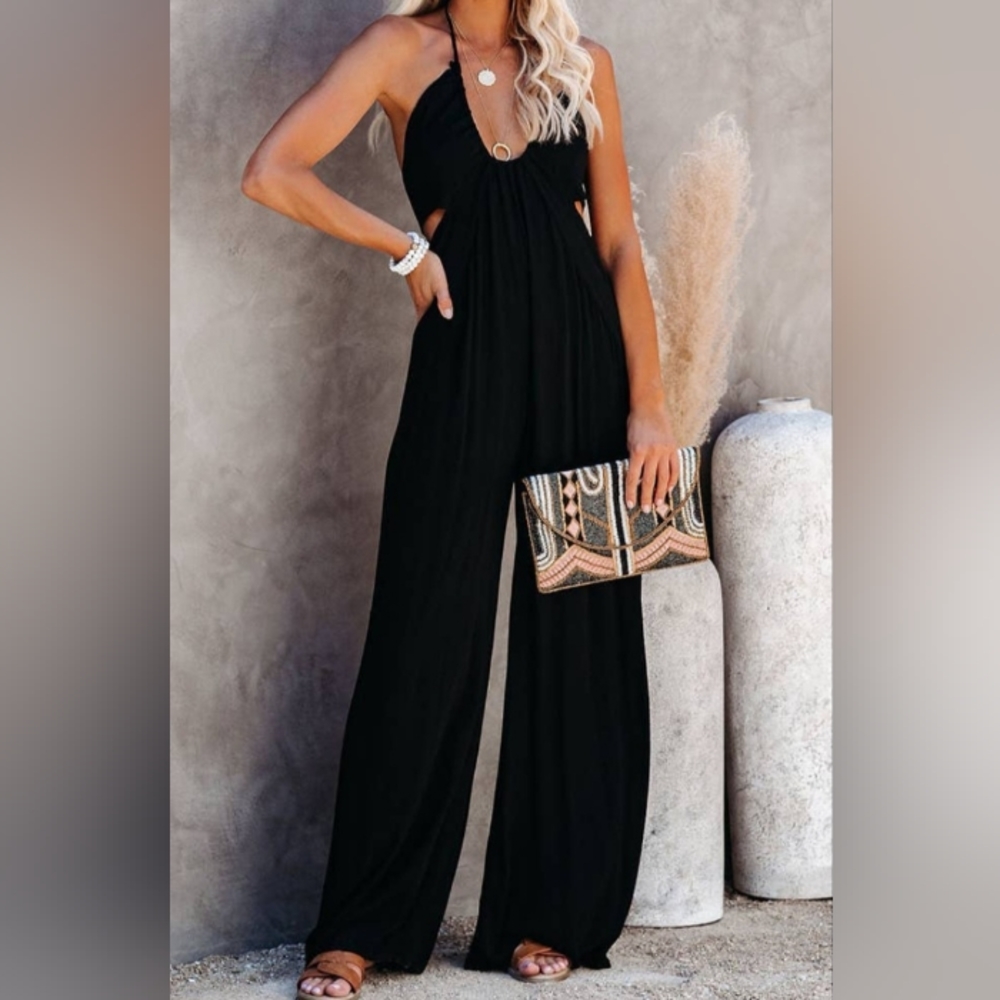 Black bohemian jumsuit